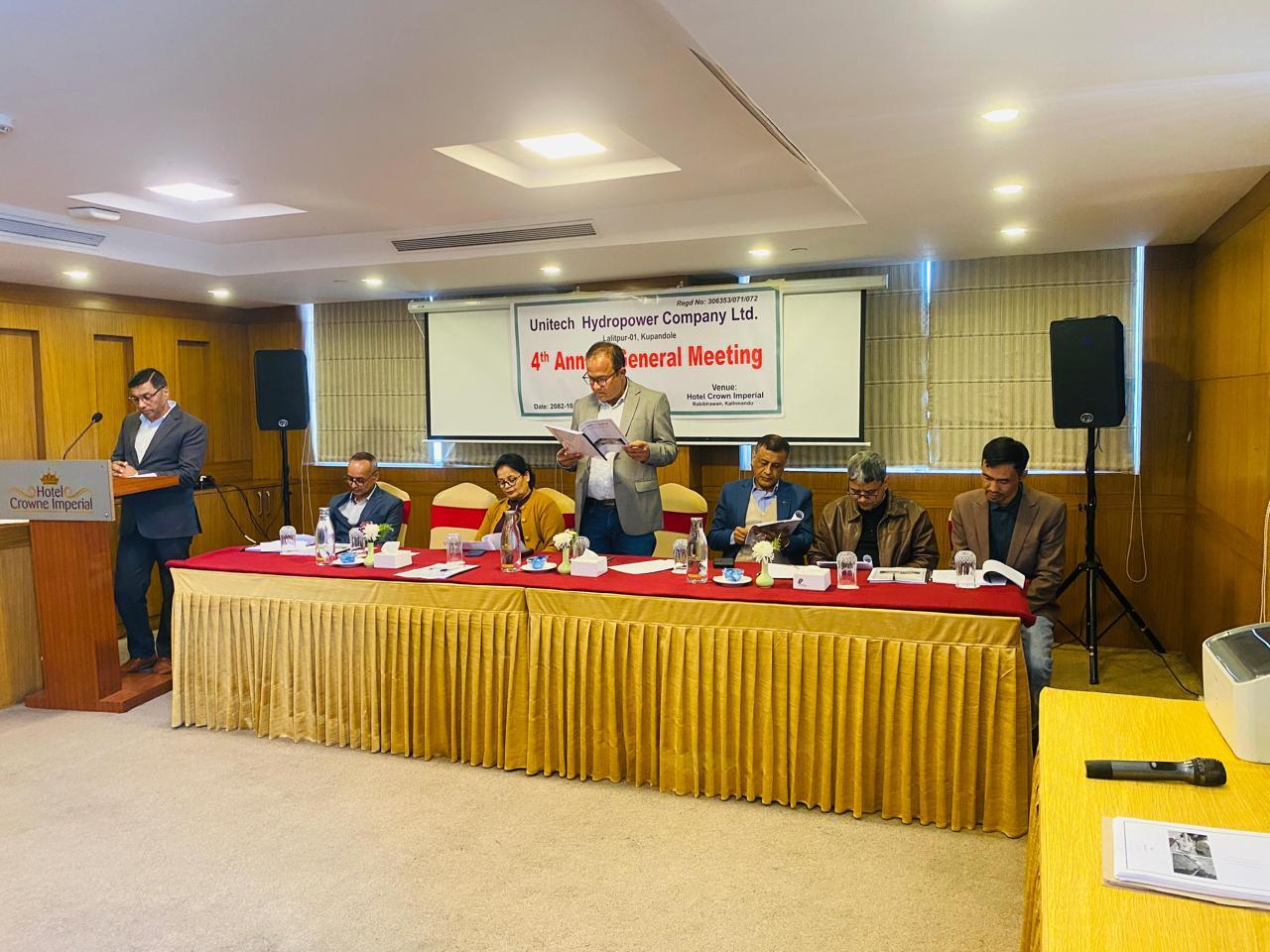 Annual General Meeting — meeting highlights