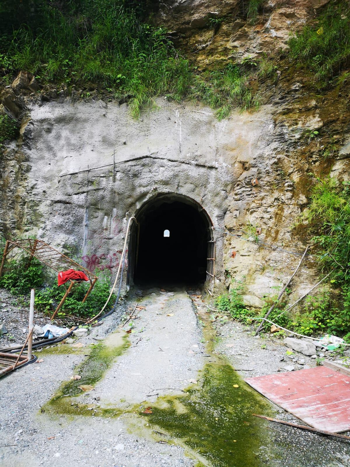 Upper Phawa Khola — adit tunnel portal